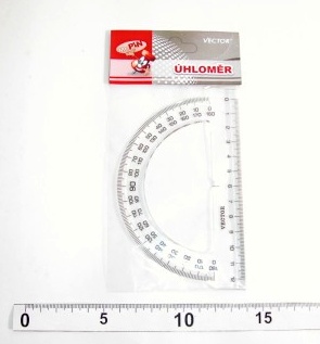 PRAVÍTKO - ÚHLOMĚR - 12 CM