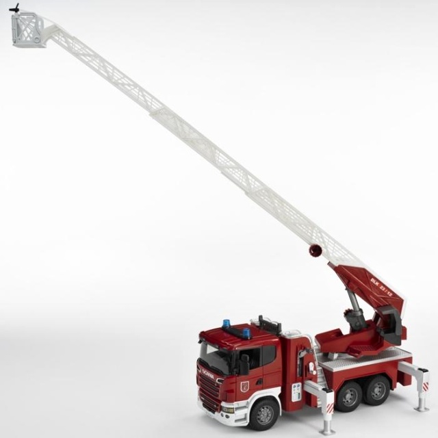 BRUDER SCANIA Hasičské auto