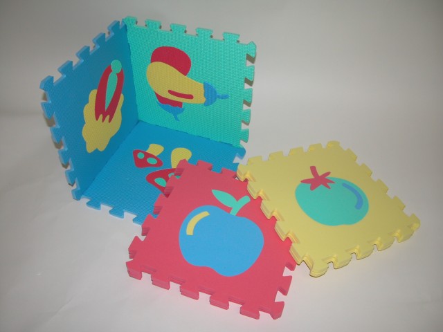 PĚNOVÉ PUZZLE - OVOCE