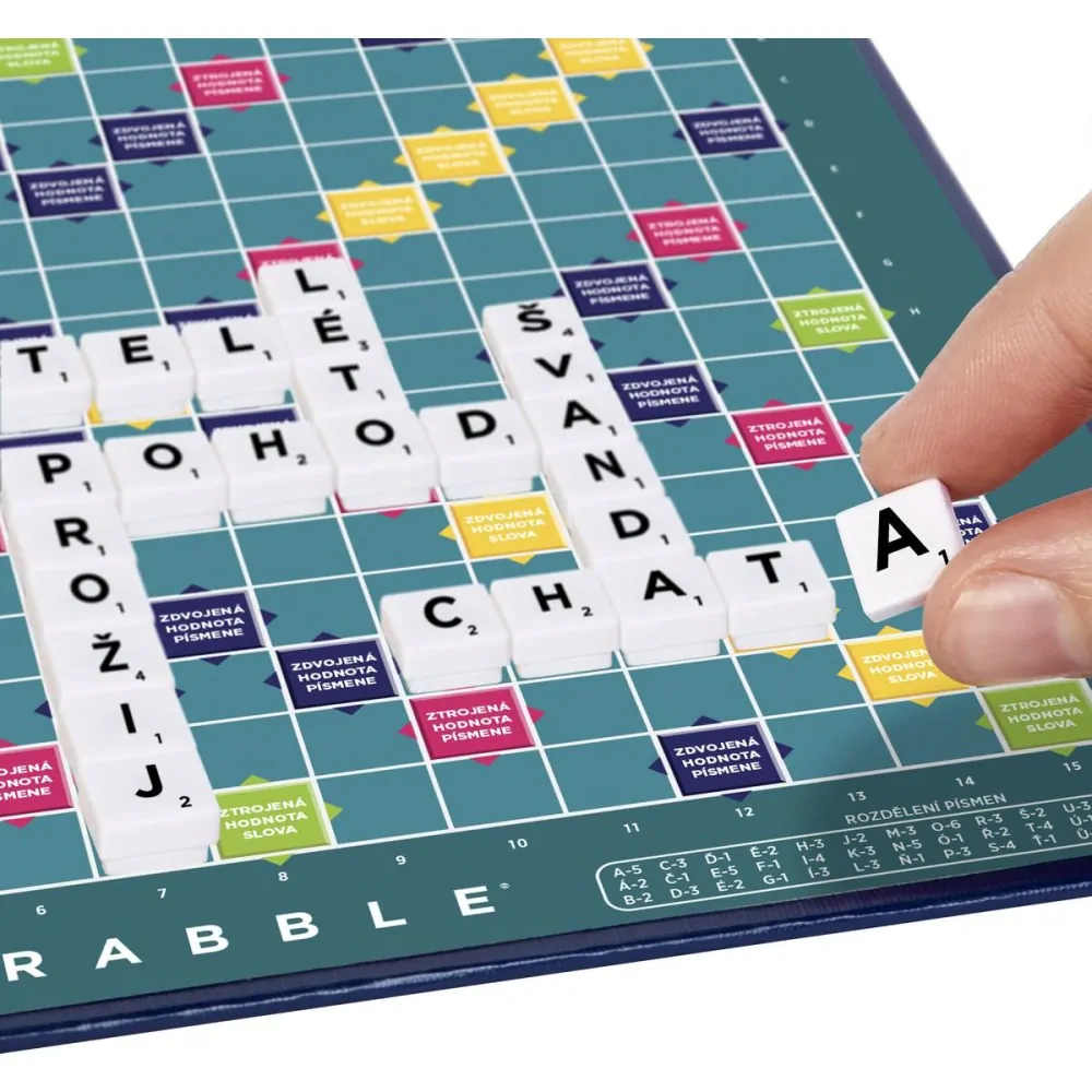 CESTOVNÍ SCRABBLE - česká verze