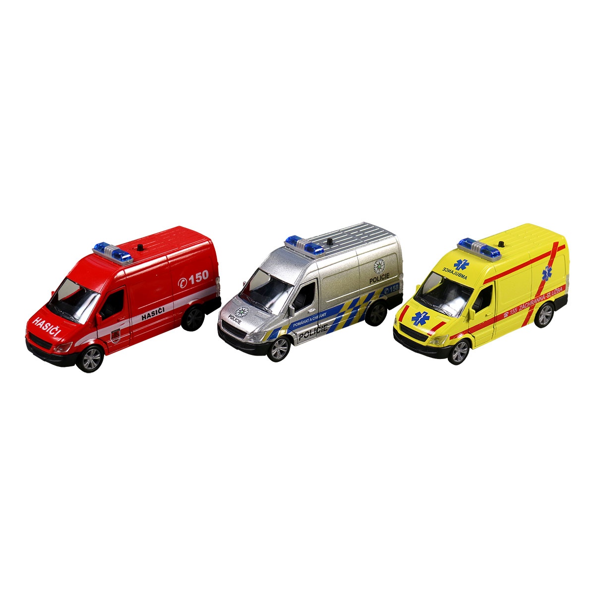 AUTO KOVOVÉ - ZÁCHRANÁŘI SE ZVUKEM CZ