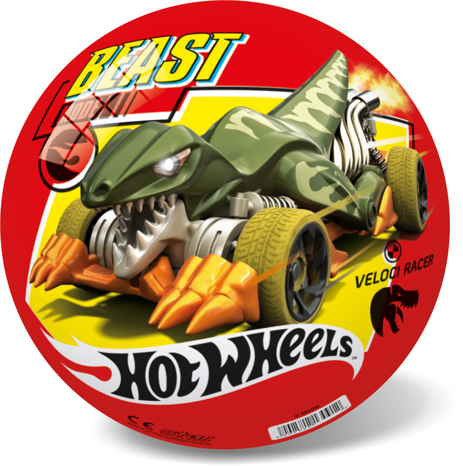 MÍČ 23 cm - HOT WHEELS