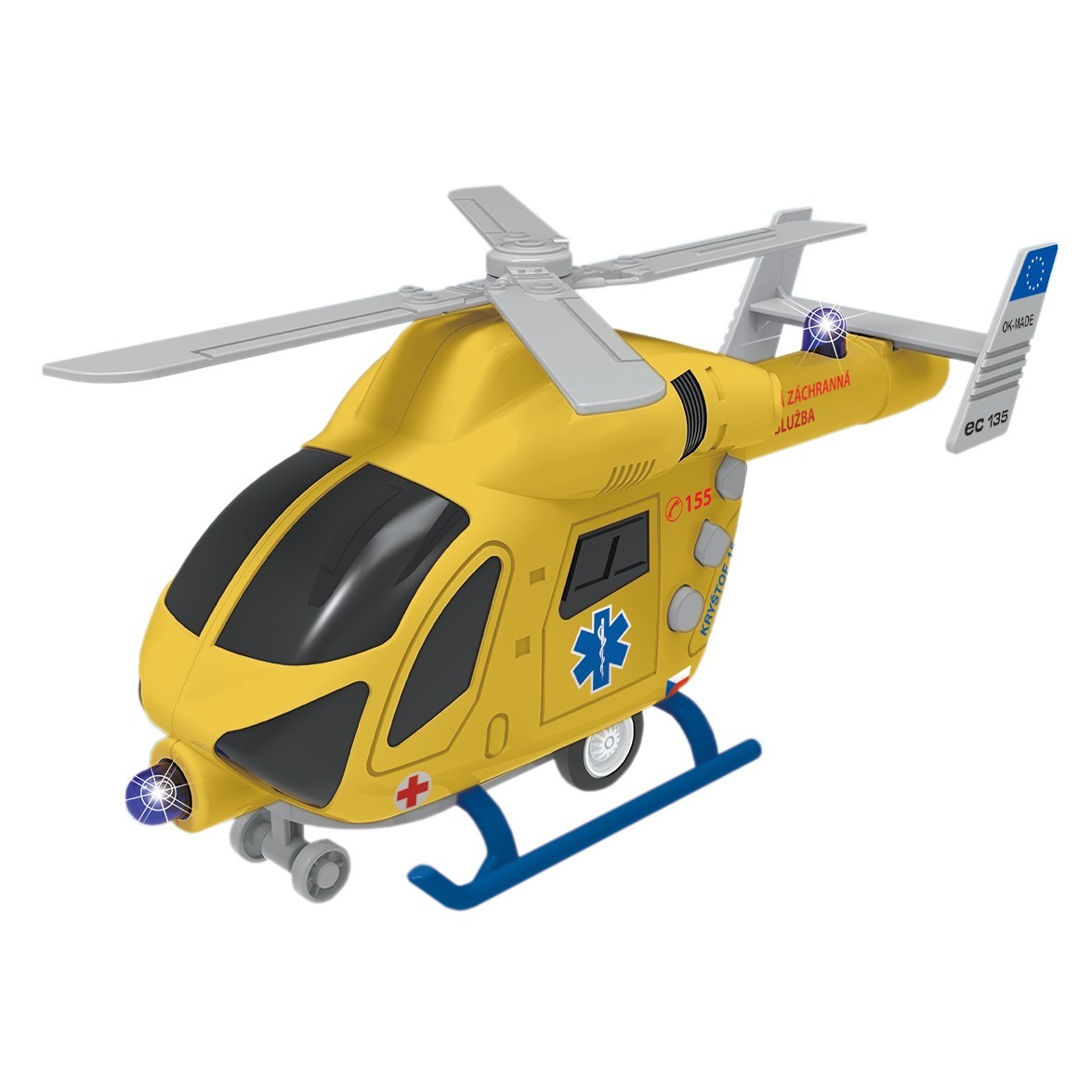 VRTULNÍK - AMBULANCE s ČESKÝM HLASEM