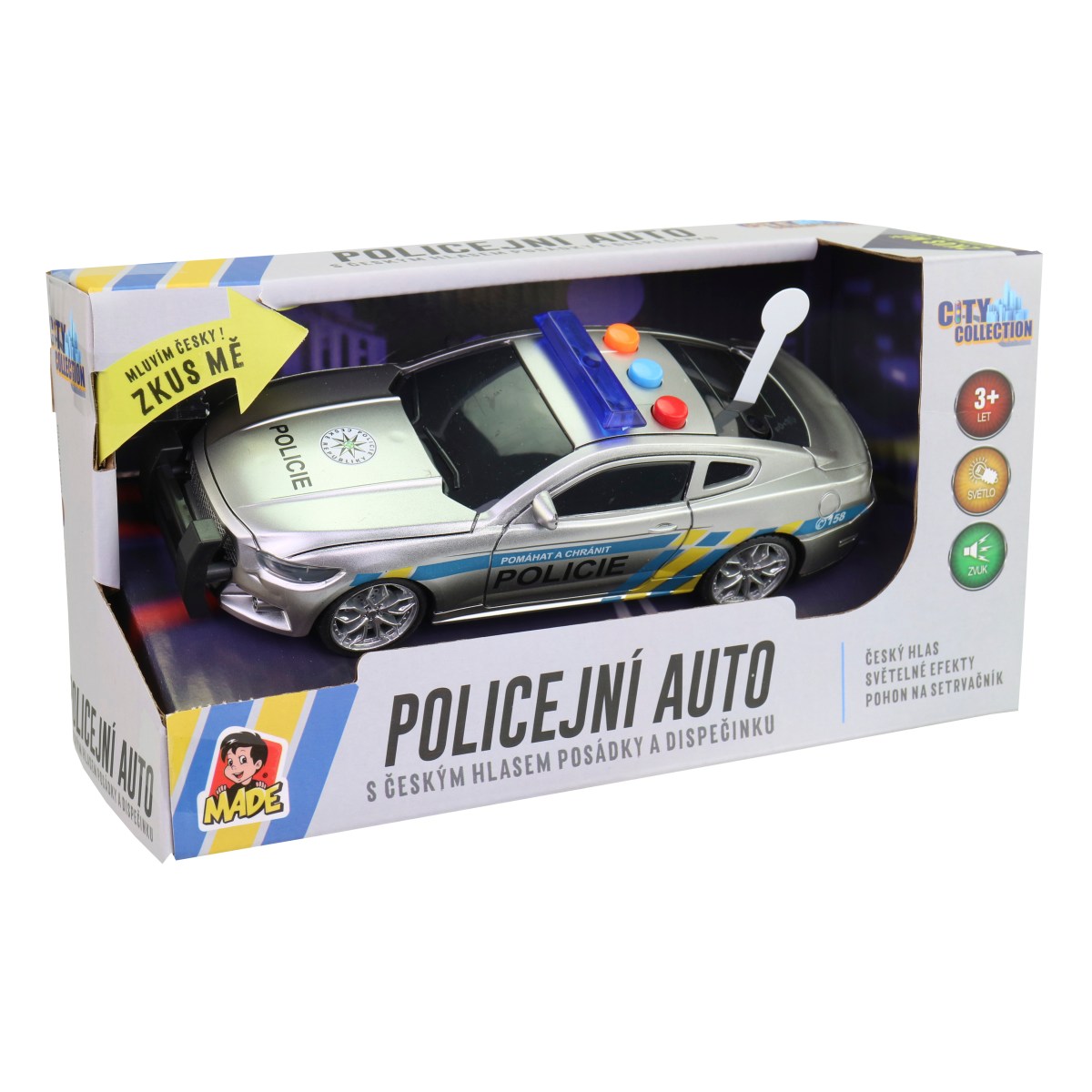 POLICIE 17 CM - ZVUK CZ