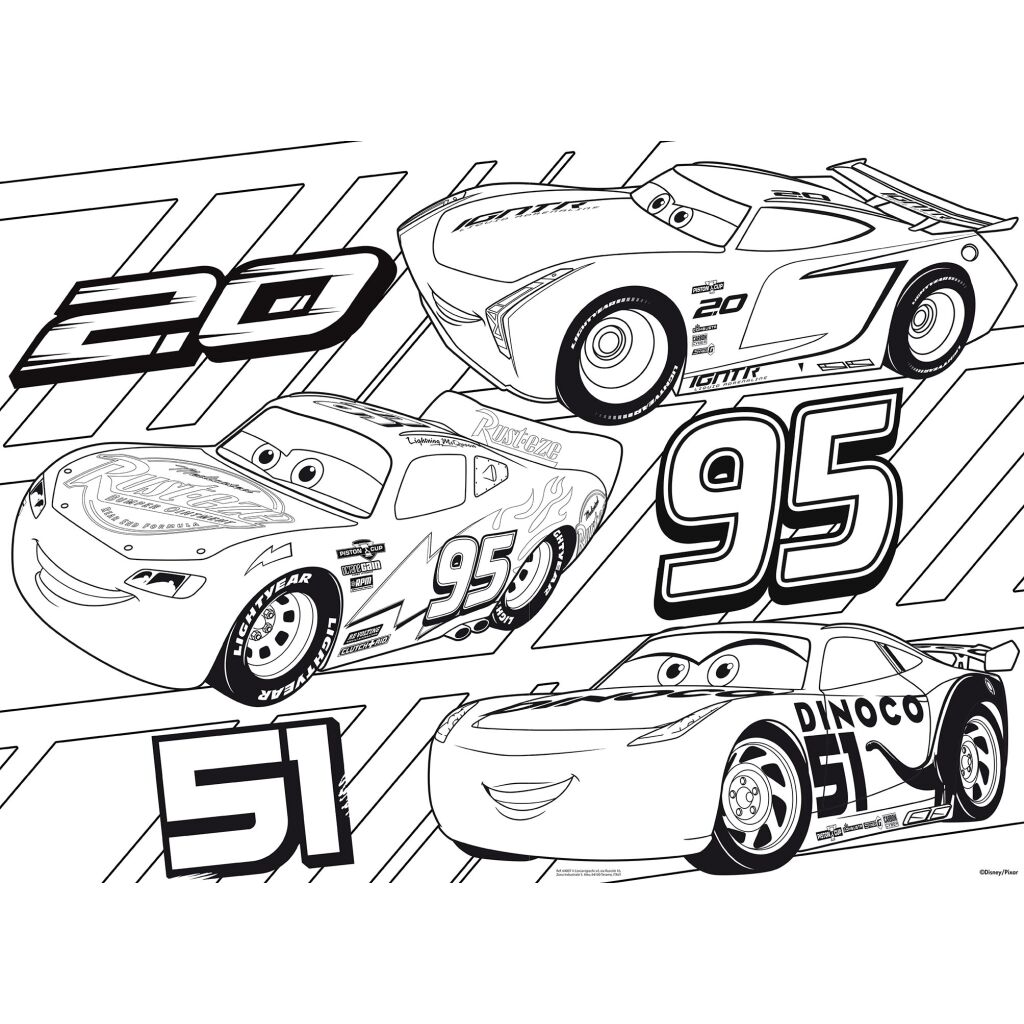 Cars MAXI-PUZZLE 2v1 - 60 ks