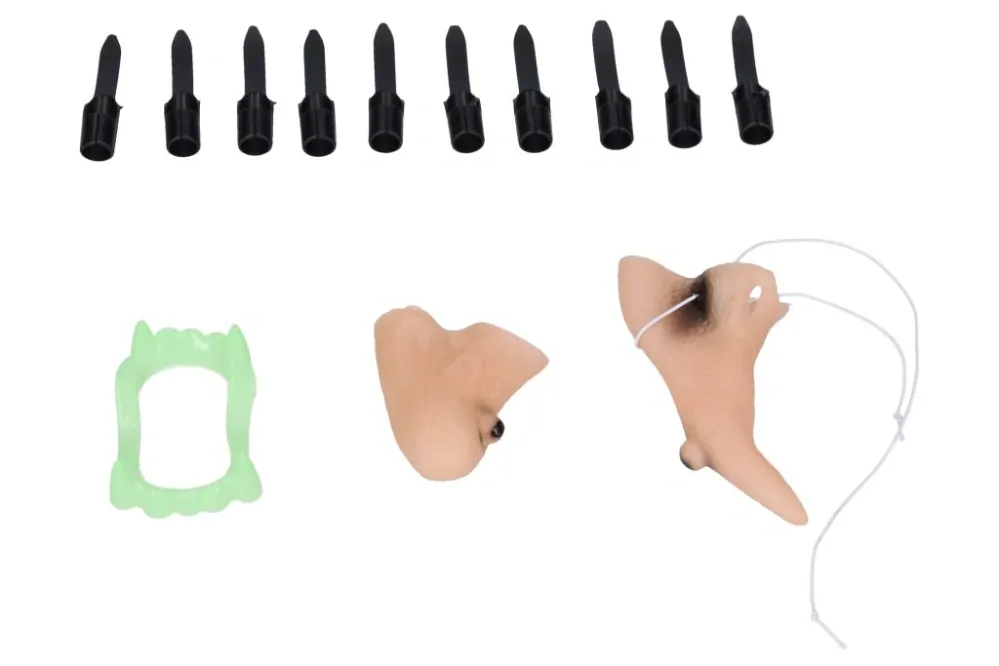 Klobouk čarodějnický - set s doplňky