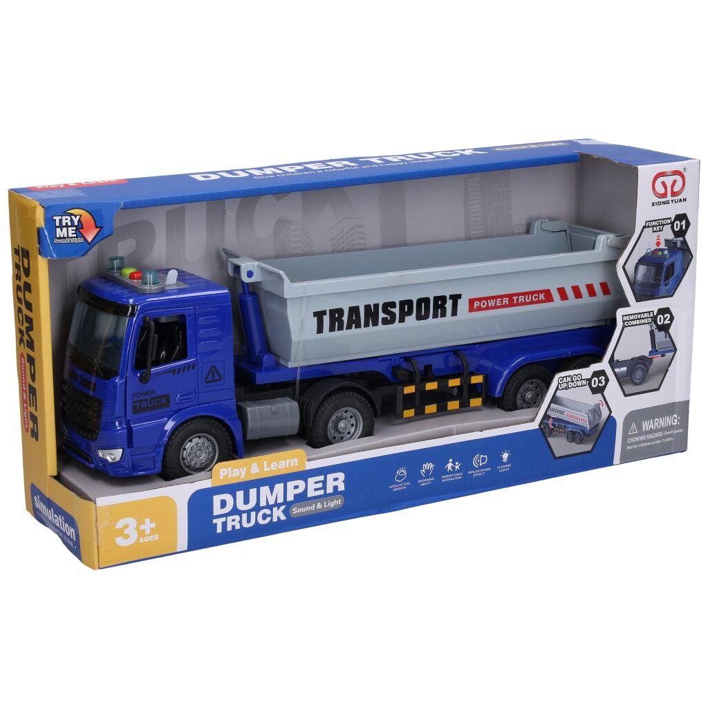 AUTO sklápěč - se zvuky 