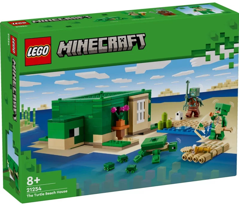 LEGO Minecraft Želví domek na pláži