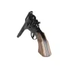 PISTOL Gonher - Revolver kapslíkový, kovový, dlouhý - 8 ran černý