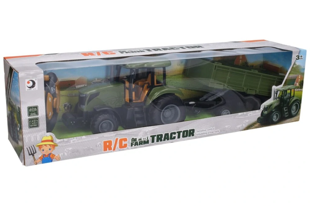 RC TRAKTOR S VLEKEM - 40 cm