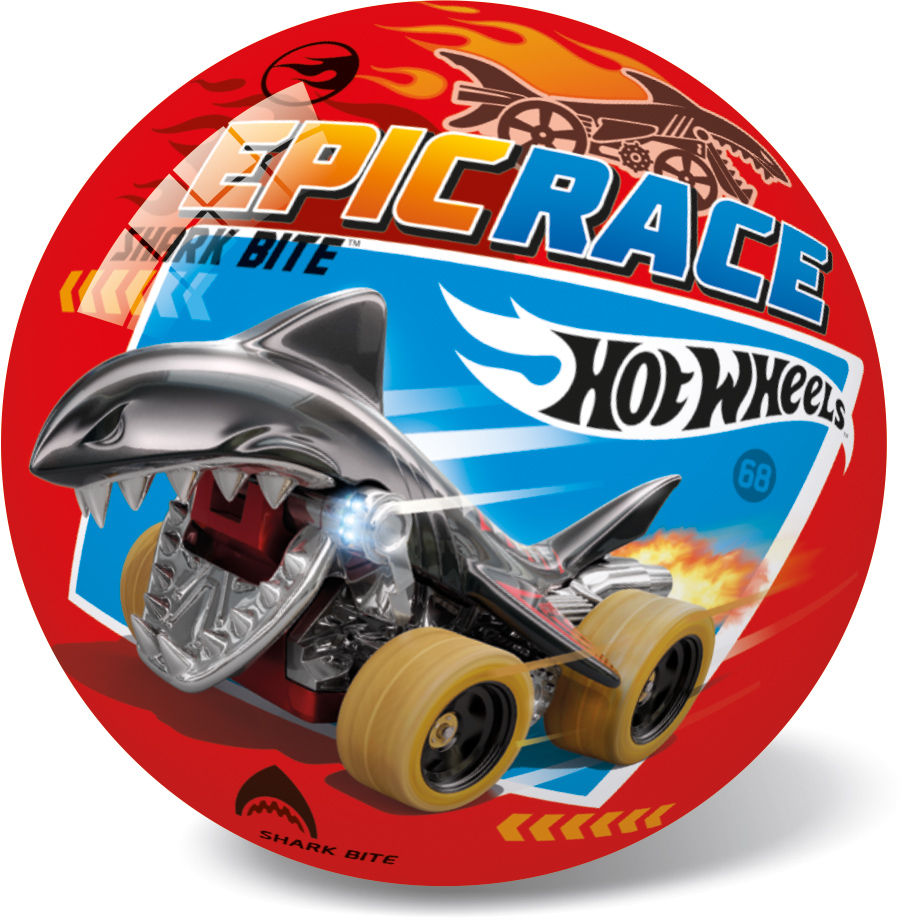 MÍČ 23 cm - HOT WHEELS