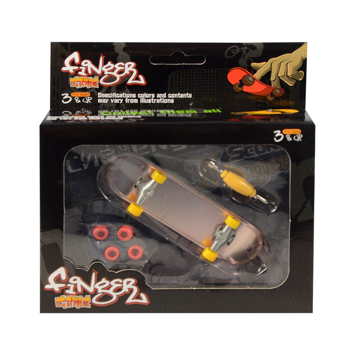  MINI SKATEBOARD - kovový