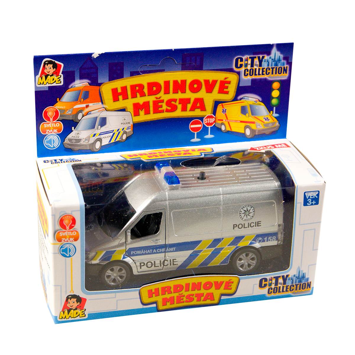 AUTO KOVOVÉ - ZÁCHRANÁŘI SE ZVUKEM CZ