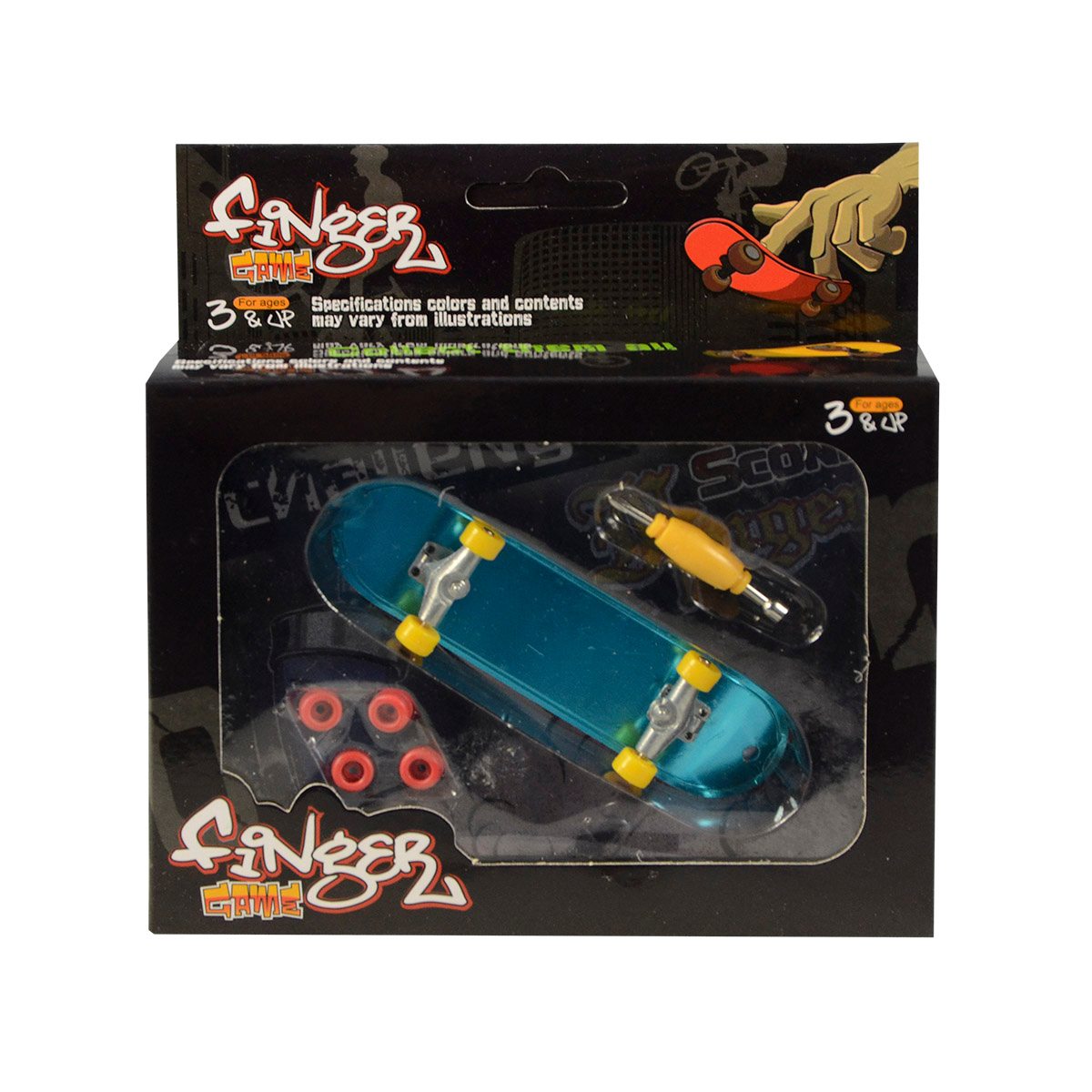  MINI SKATEBOARD - kovový