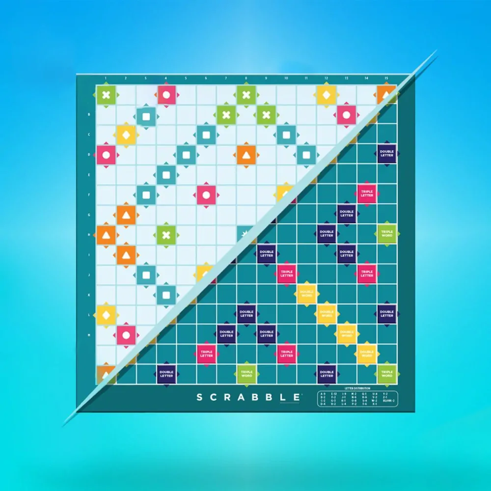 Scrabble 2v1 - česká verze