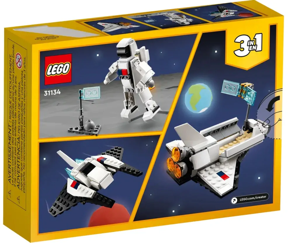 Lego Creator Raketoplán