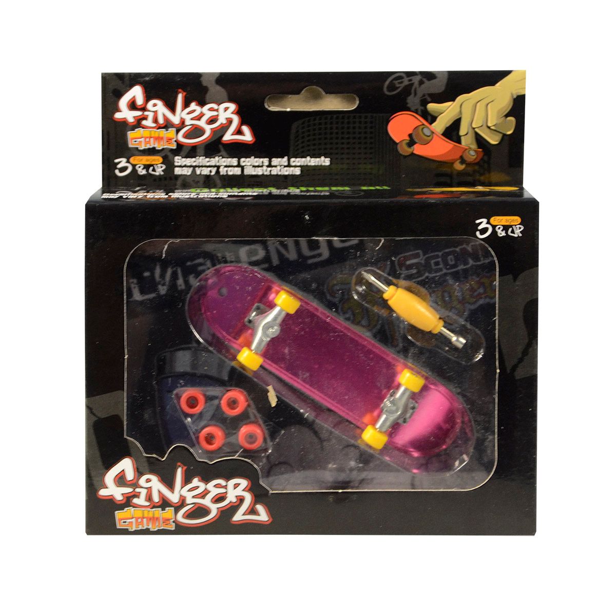  MINI SKATEBOARD - kovový