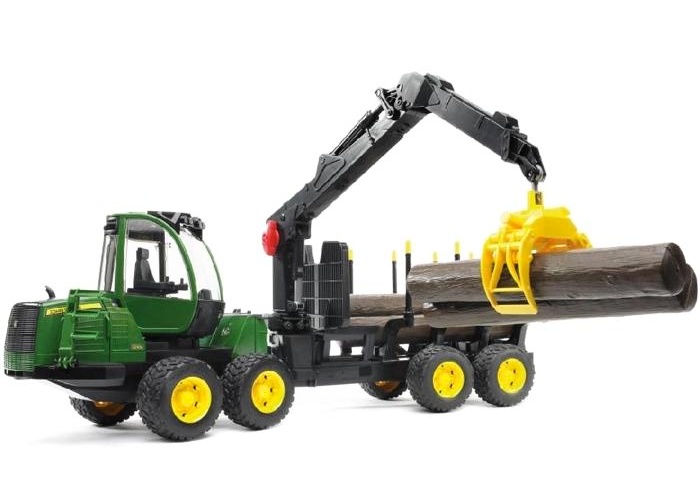 BRUDER - Lesní traktor John Deere 1210E