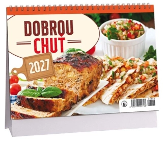 STOLNÍ KALENDÁŘ - DOBROU CHUŤ 2027