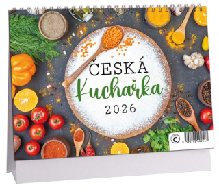 STOLNÍ KALENDÁŘ - ČESKÁ KUCHYNĚ 2026