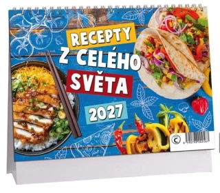 STOLNÍ KALENDÁŘ - RECEPTY Z CELÉHO SVĚTA 2027