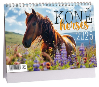 STOLNÍ KALENDÁŘ - KONĚ 2026