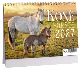 STOLNÍ KALENDÁŘ - KONĚ 2027