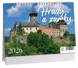 STOLNÍ KALENDÁŘ - HRADY A ZÁMKY 2026