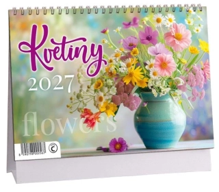 STOLNÍ KALENDÁŘ - KVĚTINY 2027
