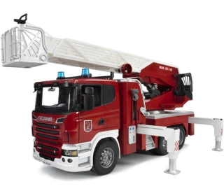BRUDER SCANIA Hasičské auto