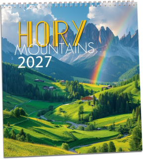 NÁSTĚNNÝ KALENDÁŘ - HORY 2027
