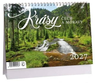 STOLNÍ KALENDÁŘ - KRÁSY ČECH A MORAVY 2027
