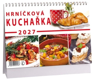 STOLNÍ KALENDÁŘ - HRNÍČKOVÁ KUCHAŘKA 2027