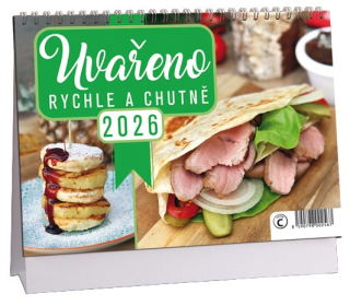 STOLNÍ KALENDÁŘ - RYCHLE A CHUTNĚ 2026