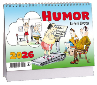 STOLNÍ KALENDÁŘ - HUMOR 2026