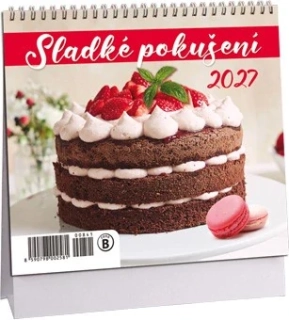 STOLNÍ MINI KALENDÁŘ - SLADKÉ POKUŠENÍ 2027