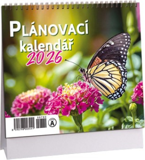 STOLNÍ KALENDÁŘ MINI - PLÁNOVACÍ 2026