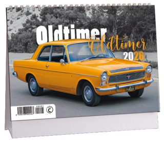 STOLNÍ KALENDÁŘ - OLDTIMER 2026