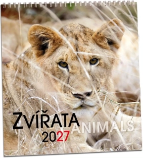 NÁSTĚNNÝ KALENDÁŘ - ZOO 2027