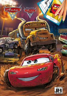 Omalovánky A5 - Cars 3