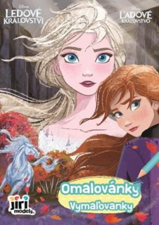 Omalovánky A5 - Ledové království
