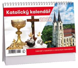STOLNÍ KALENDÁŘ - KATOLICKÝ 2026