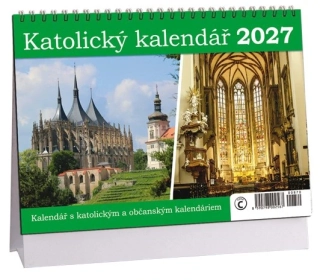 STOLNÍ KALENDÁŘ - KATOLICKÝ 2027