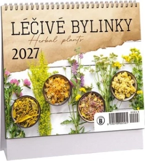 STOLNÍ MINI KALENDÁŘ - LÉČIVÉ ROSTLINY 2027