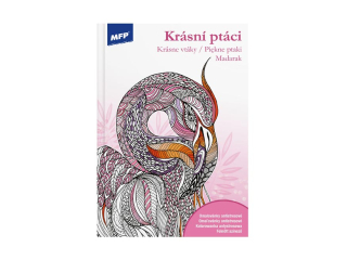 OMALOVÁNKY ANTISTRESOVÉ - KRÁSNÍ PTÁCI