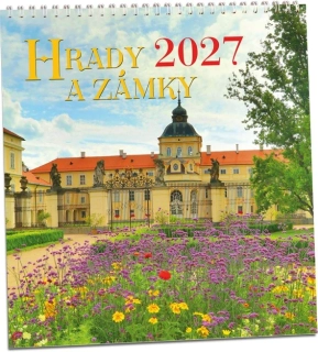 NÁSTĚNNÝ KALENDÁŘ - HRADY A ZÁMKY 2027