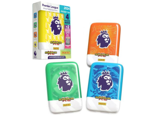 Panini Premier League Adrenalyn XL 2024 - kartičky v plechovce