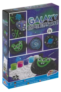 MALOVÁNÍ NA KAMÍNKY - GALAXY
