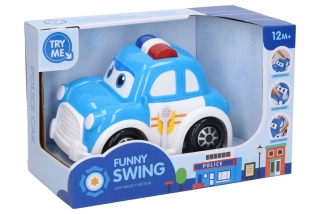 BABY POLICEJNÍ AUTO s efekty