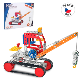 MALÝ MECHANIK - Jeřáb s pásy